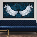 Wings of the Night Sky Canvas Art Clock Canvas
