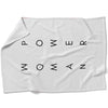 Woman Power Blanket Blanket 75 x 100cm Clock Canvas