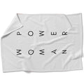 Woman Power Blanket Blanket 75 x 100cm Clock Canvas