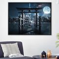 A Gate of New Hope Canvas Art Clock Canvas
