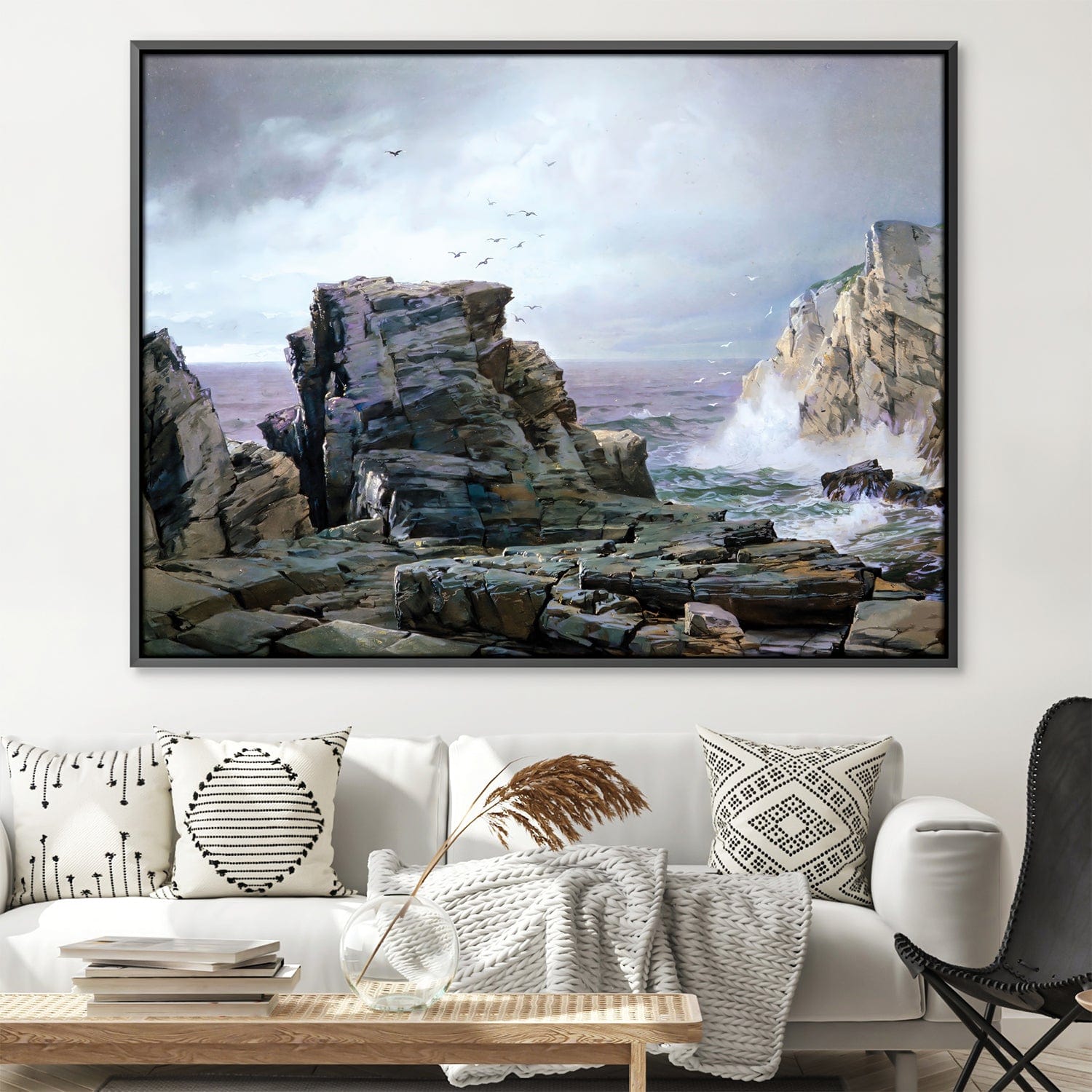 A Rocky Coast Canvas product thumbnail