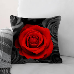 A Rose Among The Crowd Cushion Cushion 45 x 45cm Clock Canvas