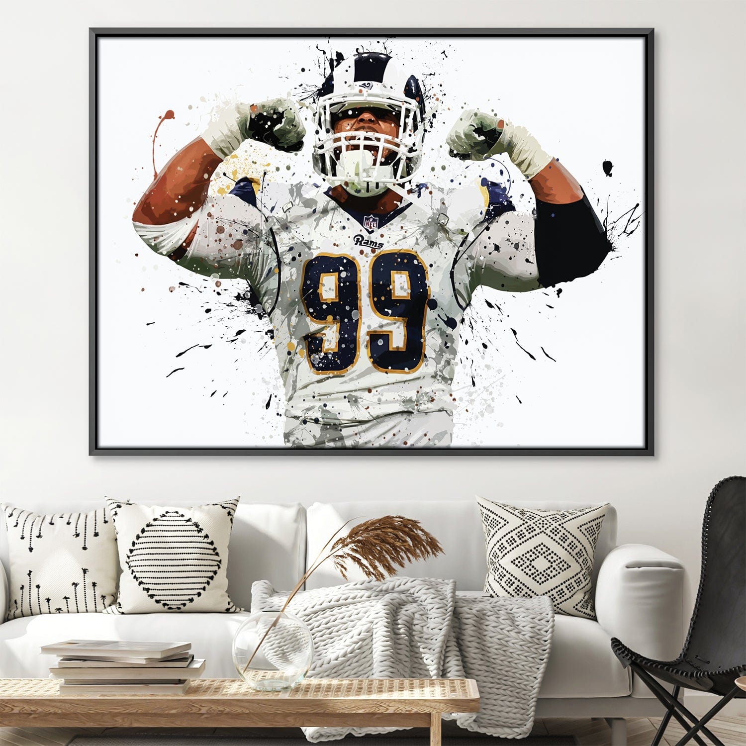 Aaron Donald Canvas product thumbnail