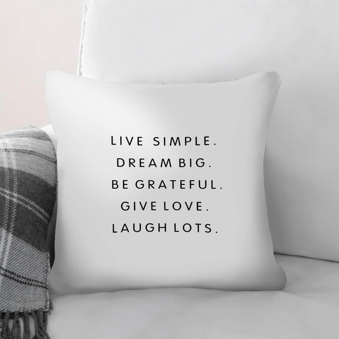 Above the Clouds B Cushion Cushion 45 x 45cm Clock Canvas