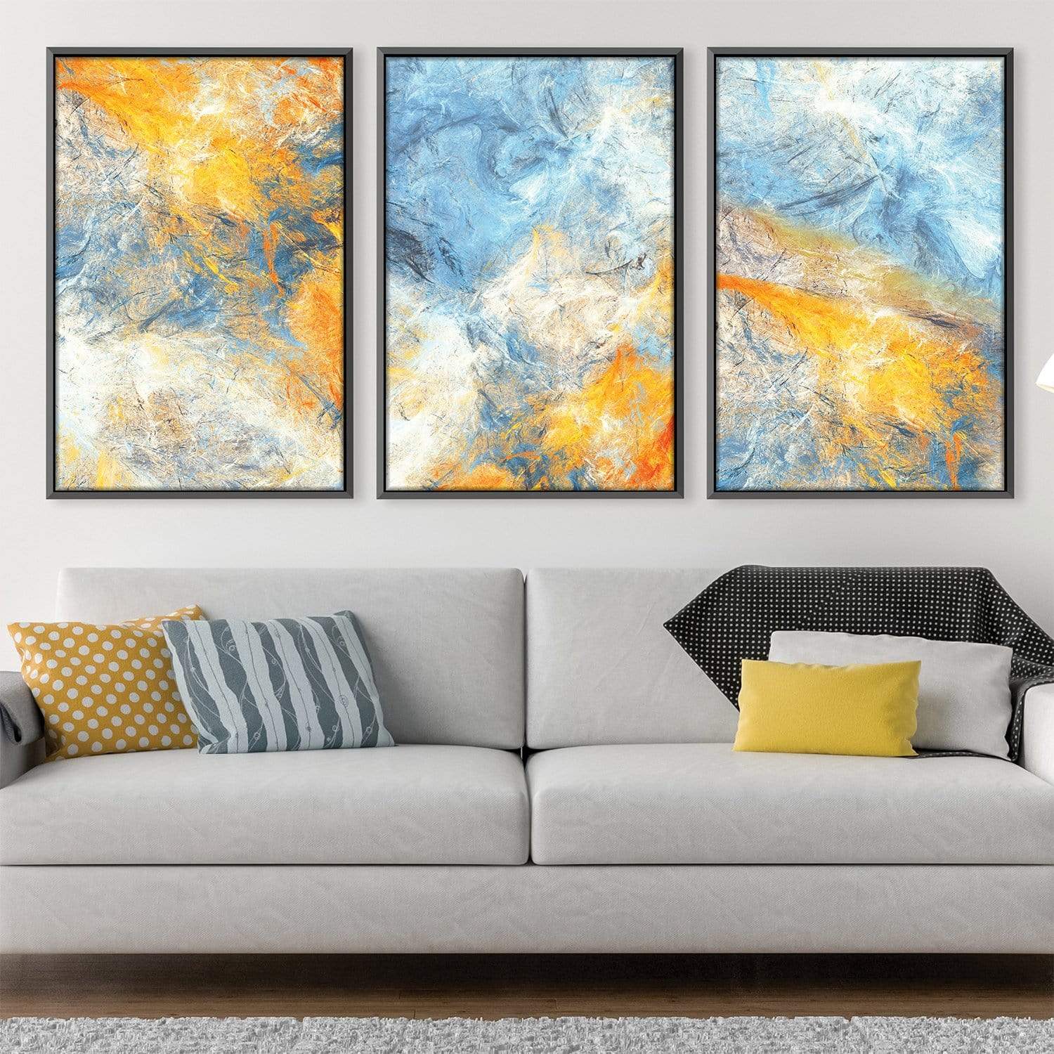 Abstract Blue Canvas product thumbnail