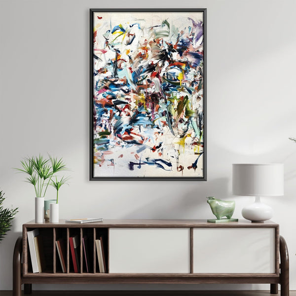 Abstract Equity Canvas Art 30 x 45cm / Unframed Canvas Print Clock Canvas