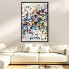 Abstract Equity Canvas Art Clock Canvas