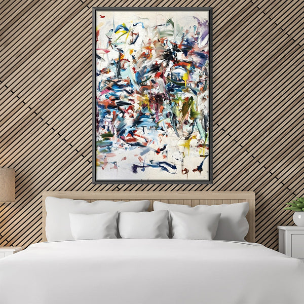 Abstract Equity Canvas Art Clock Canvas