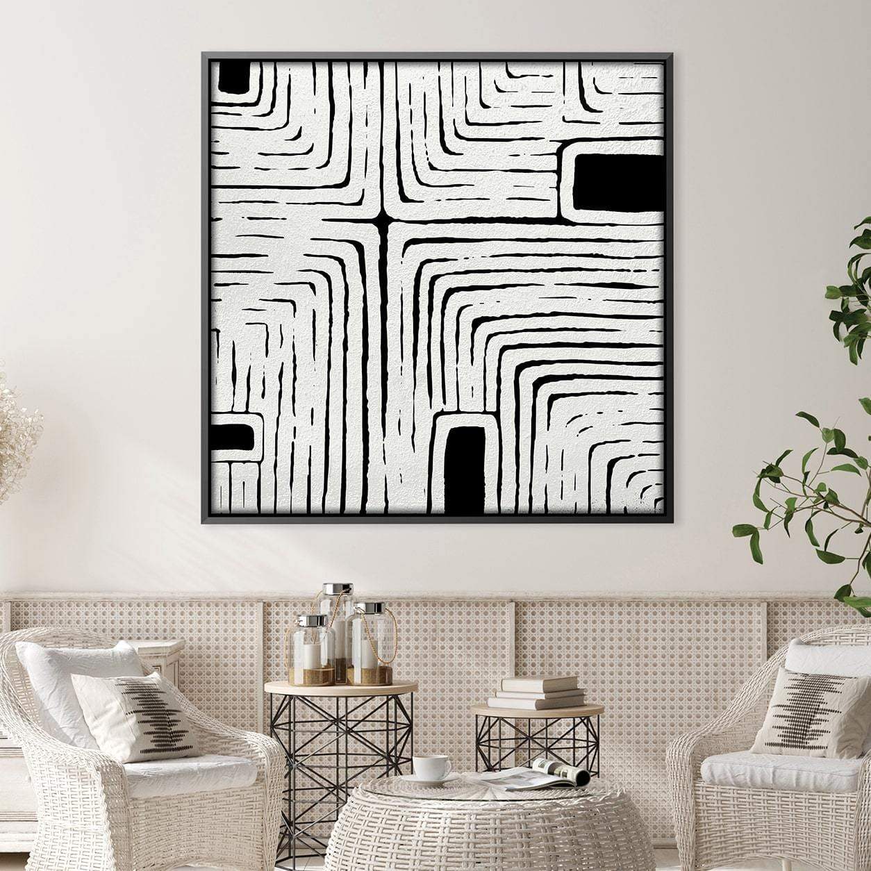 Abstract Labyrinth Canvas product thumbnail