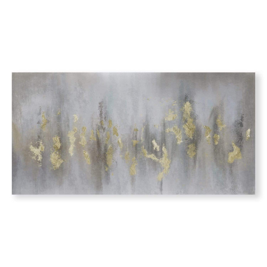 Abstract Portrayed Canvas Art Clock Canvas