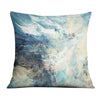 Abstract Skies A Cushion Cushion Cushion Square Clock Canvas