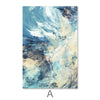 Abstract Skies Canvas Art A / 40 x 60cm / Unframed Canvas Print Clock Canvas