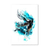 Acropora Canvas Art Clock Canvas