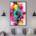 Adhara Canvas Art Clock Canvas