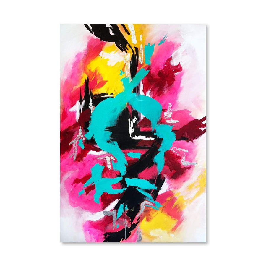 Adhara Canvas Art Clock Canvas