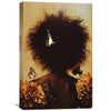 African Summer Canvas Art Clock Canvas