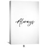 After All This Time Canvas Art Clock Canvas