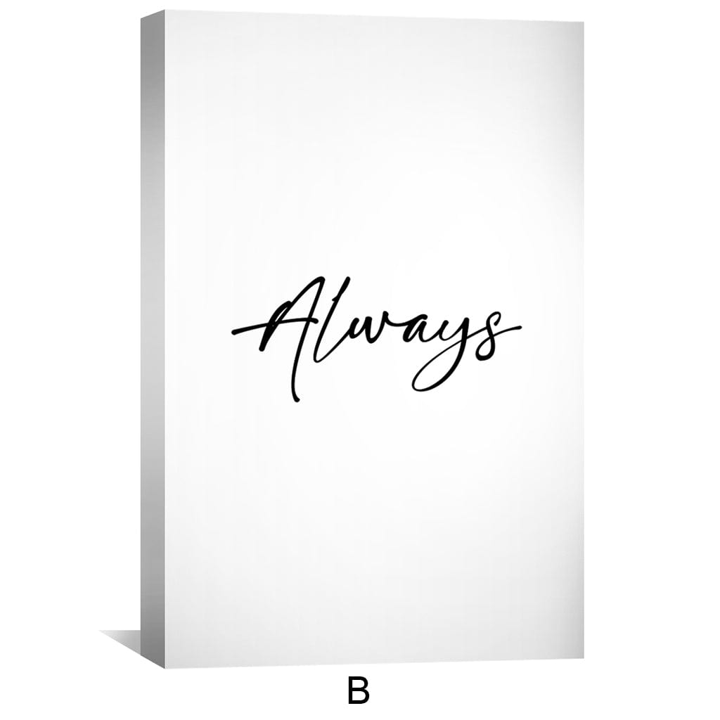 After All This Time Canvas Art Clock Canvas