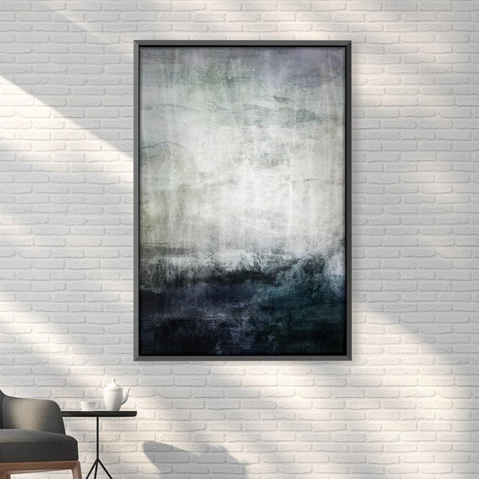 Aged Noir Canvas Art Clock Canvas