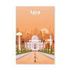Agra Canvas - Studio 324 Art Clock Canvas
