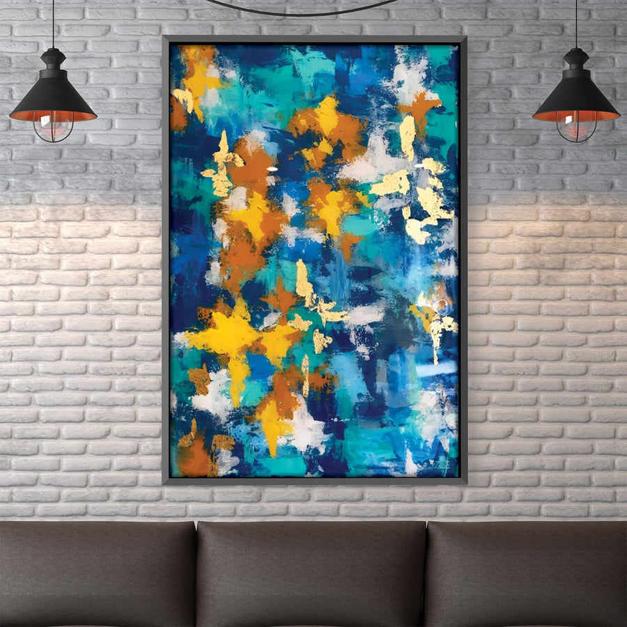 Alcor Canvas Art 30 x 45cm / Unframed Canvas Print Clock Canvas