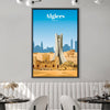 Algiers Canvas - Studio 324 Art Clock Canvas