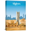 Algiers Canvas - Studio 324 Art 30 x 45cm / Unframed Canvas Print Clock Canvas