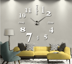 Alnuma Clock White Clock Canvas