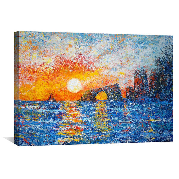 Anacapa Islands Splendor Canvas Art 45 x 30cm / Unframed Canvas Print Clock Canvas