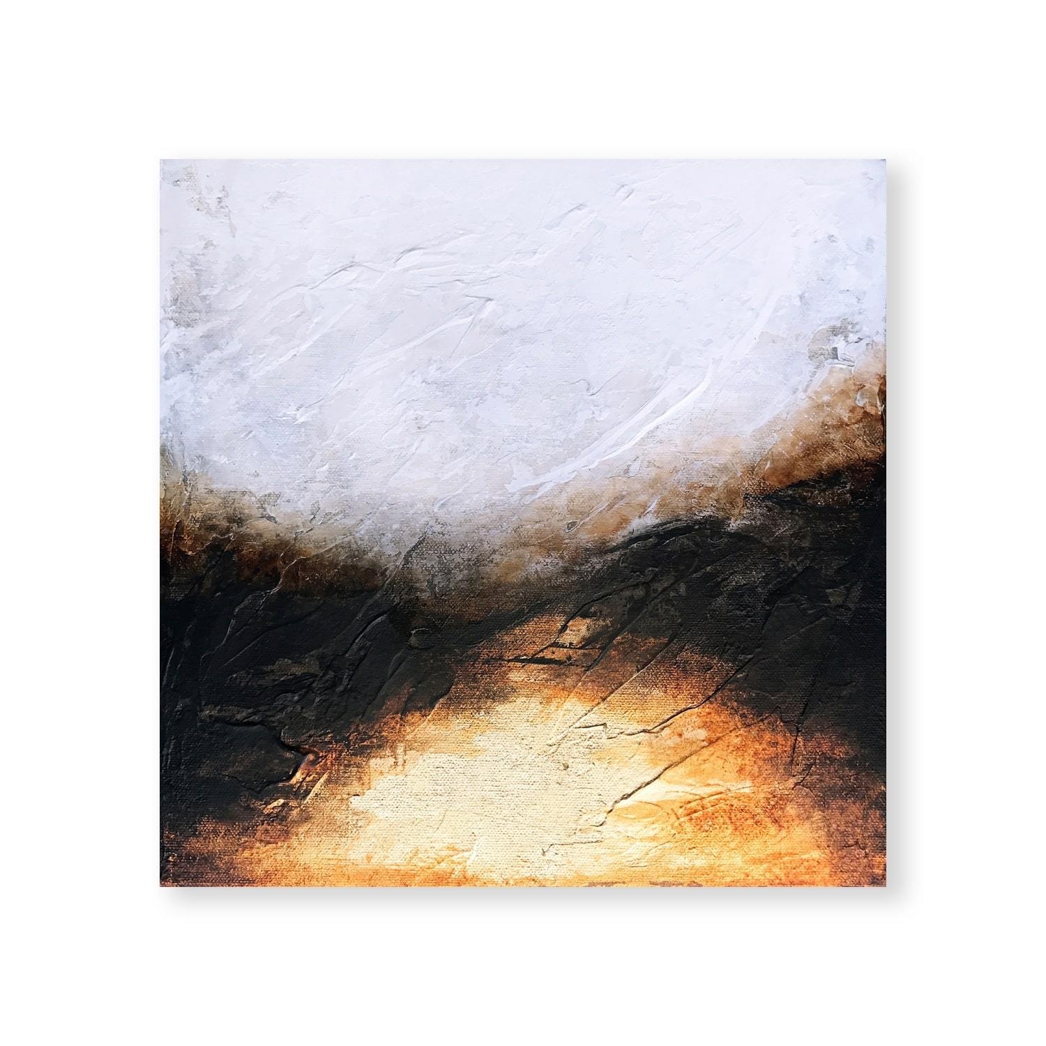 Ancient Sun Canvas Art Clock Canvas