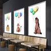 Animal Party Canvas Art Clock Canvas