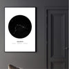 Aquarius Traits Canvas Art Clock Canvas