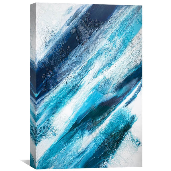 Arctic Ice Canvas Art 30 x 45cm / Unframed Canvas Print Clock Canvas