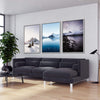 Arctic Landscape Canvas Art Clock Canvas