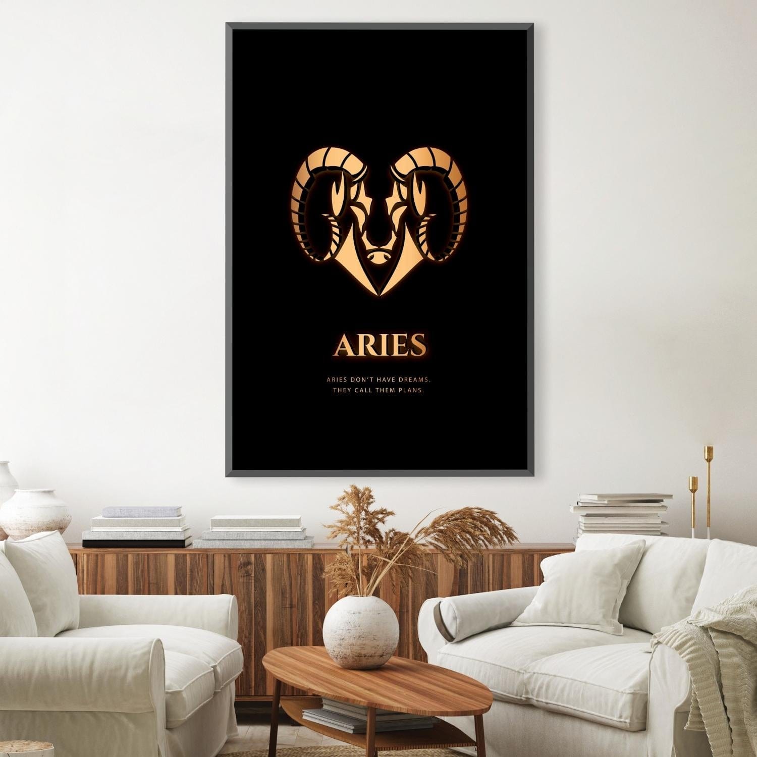 Aries - Gold Canvas product thumbnail