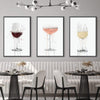 Artistic Cocktails Canvas Art Clock Canvas
