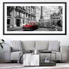 Artistic Paris Landscape Print Art Clock Canvas