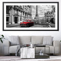 Artistic Paris Landscape Print Art Clock Canvas