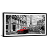 Artistic Paris Landscape Print Art 50 x 25cm / Unframed Print Clock Canvas