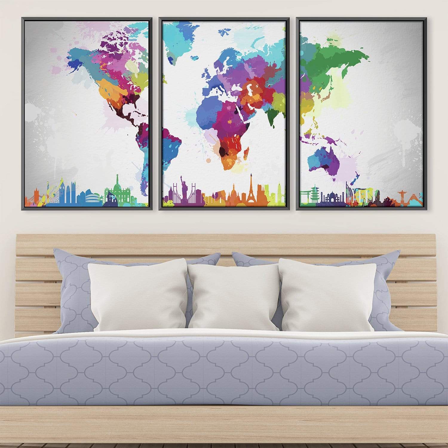 Artistic World Map Canvas product thumbnail