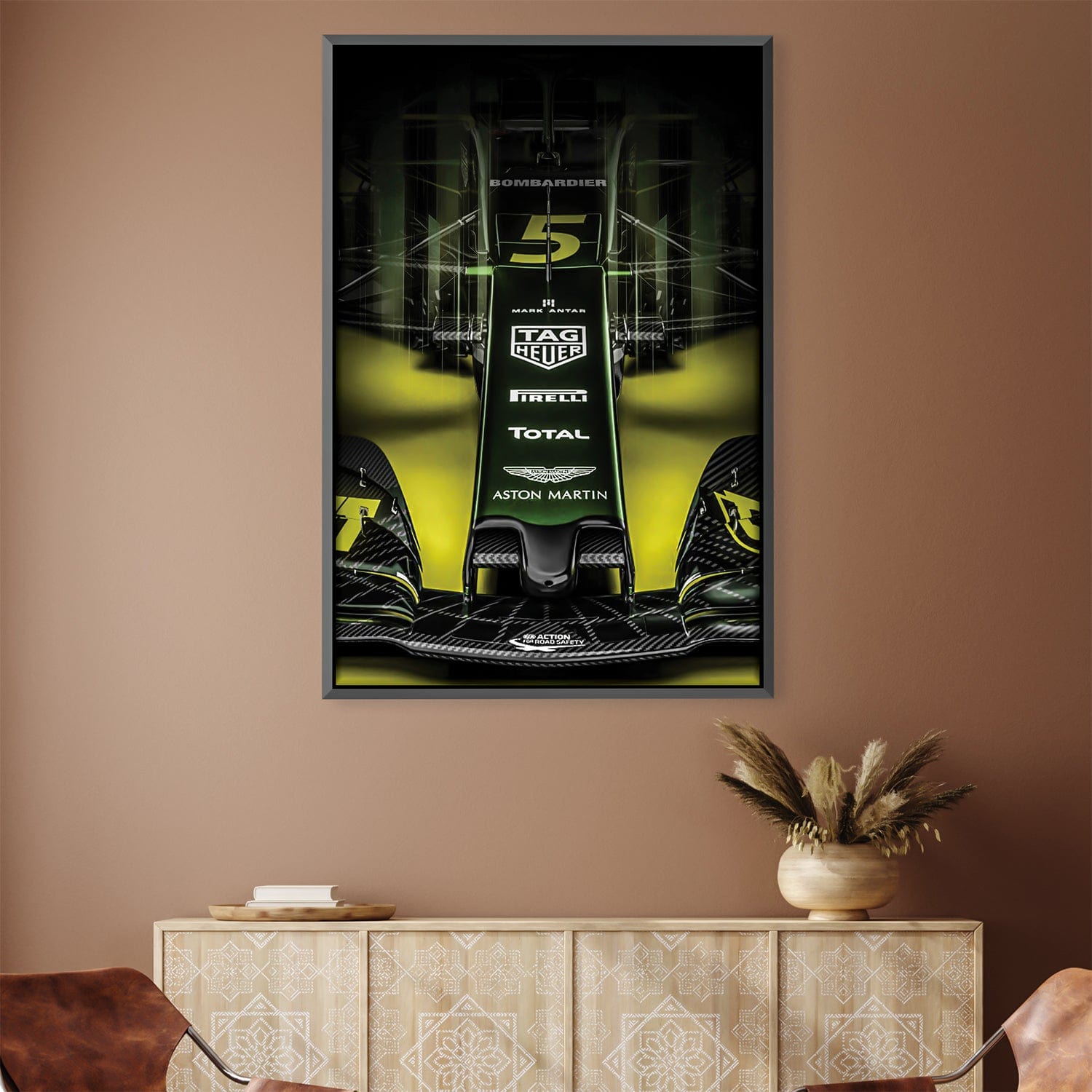 Aston Martin-F1-Green Canvas 12 x 18in / Canvas product thumbnail