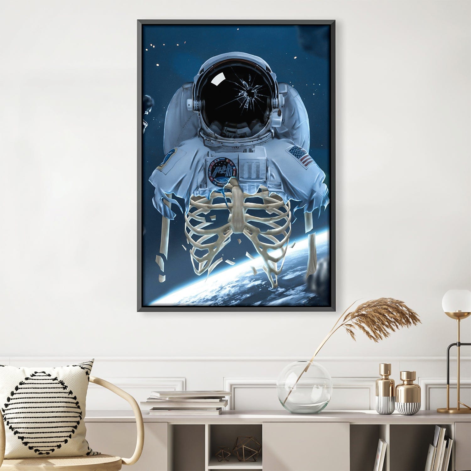 Astronaut Skeleton Canvas product thumbnail