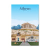 Athens Canvas - Studio 324 Art Clock Canvas