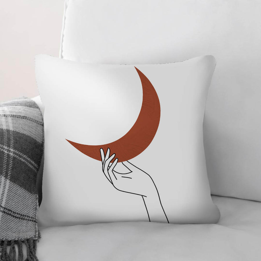 Aura Hands B Cushion Cushion 45 x 45cm Clock Canvas