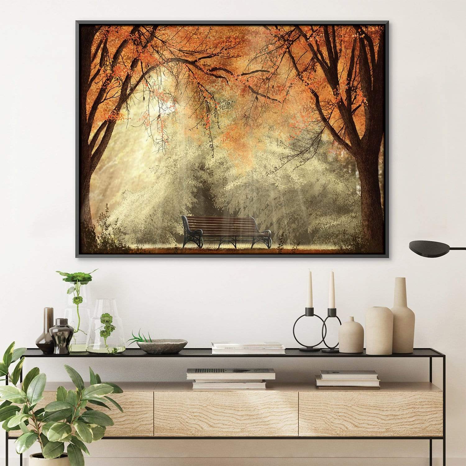 Autumn Bench Canvas product thumbnail