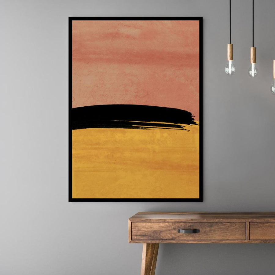 Autumn Evening Canvas Art Clock Canvas