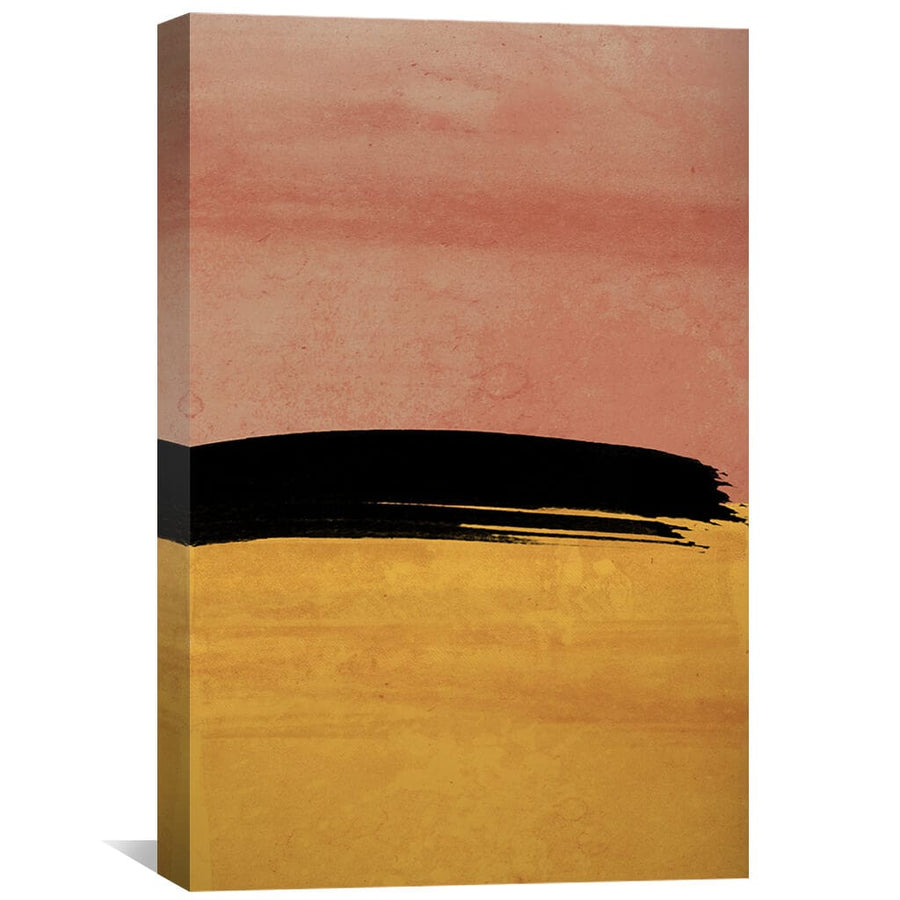 Autumn Evening Canvas Art 40 x 60cm / Unframed Canvas Print Clock Canvas