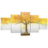 Autumn Fox Canvas - 5 Panel Art Clock Canvas