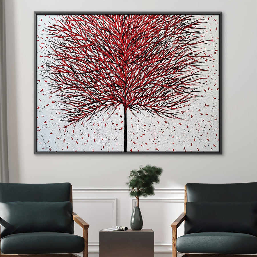 Autumn Poetry Canvas Art 45 x 30cm / Unframed Canvas Print Clock Canvas