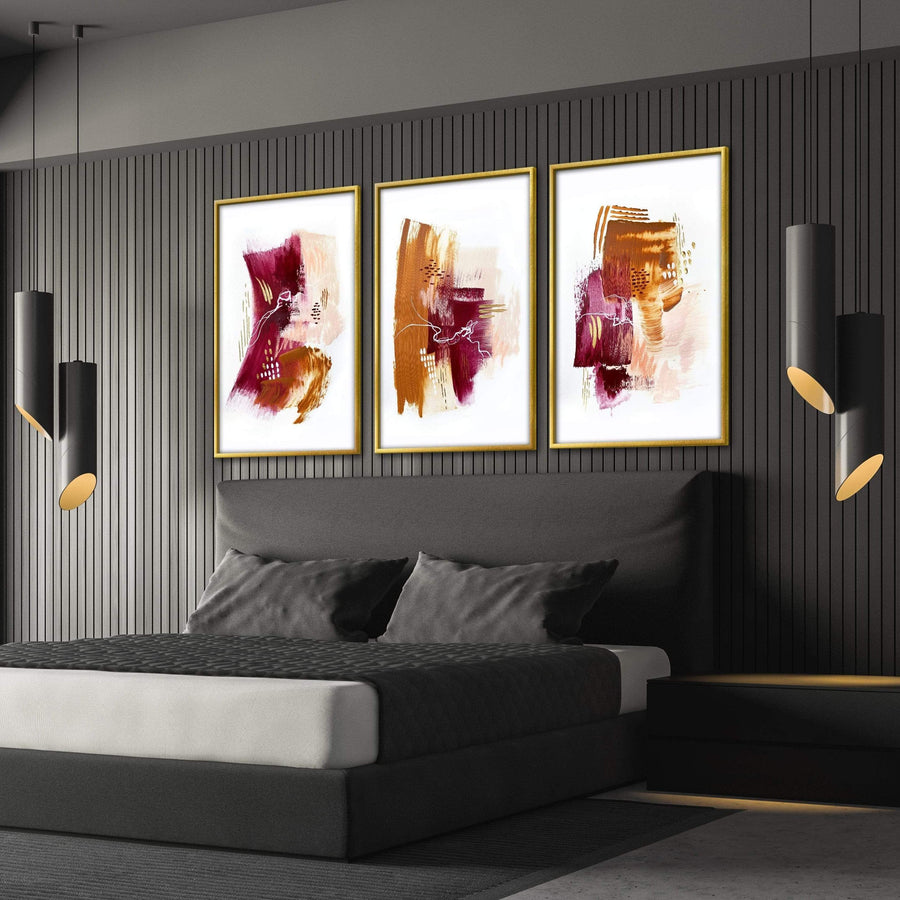 Autumnal Bliss Canvas Art Clock Canvas